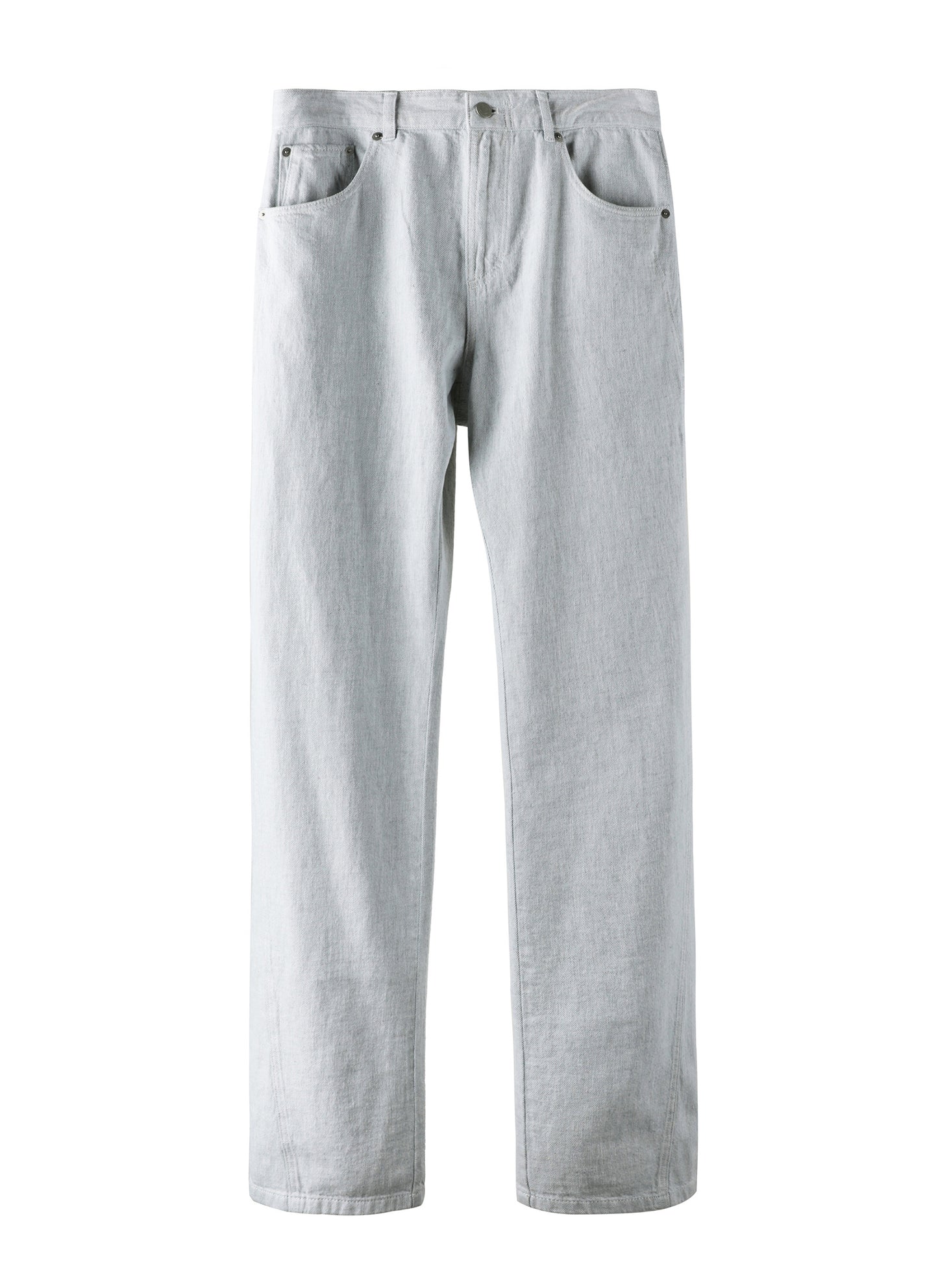 8.0 DENIM PANTS RIGHT (LIGHT GREY)