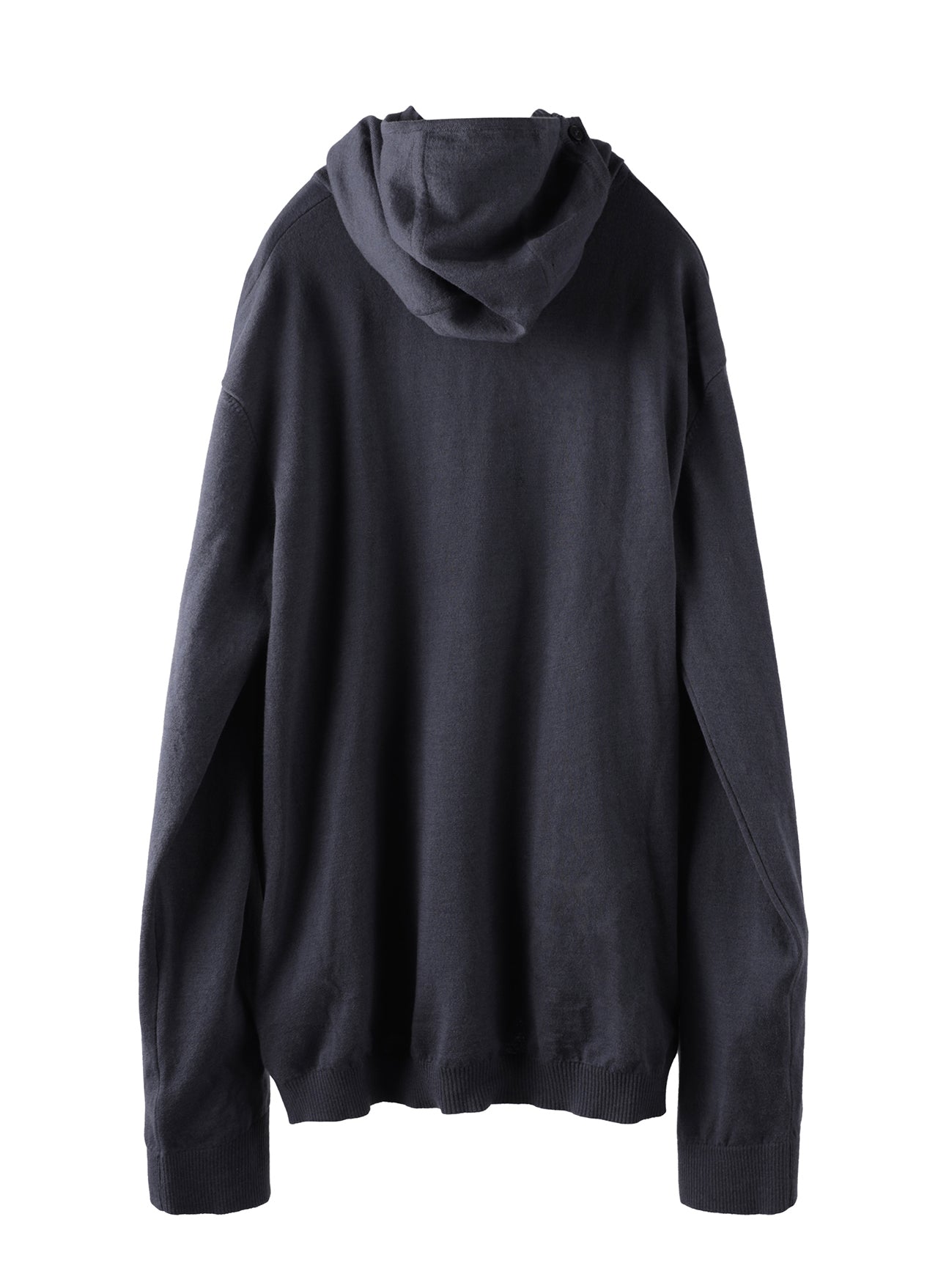 8.0 KNIT HOODIE CENTER (CHARCOAL)