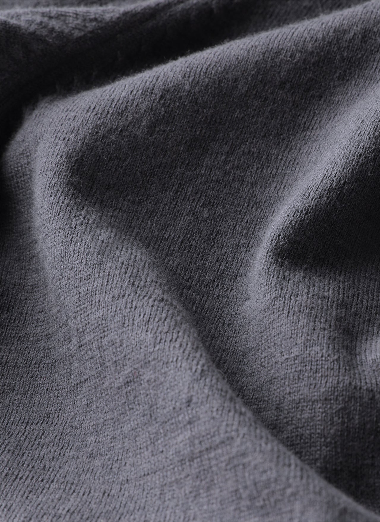 8.0 KNIT HOODIE CENTER (CHARCOAL)