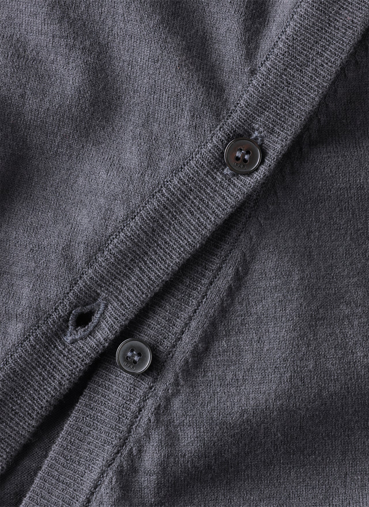 8.0 KNIT HOODIE CENTER (CHARCOAL)