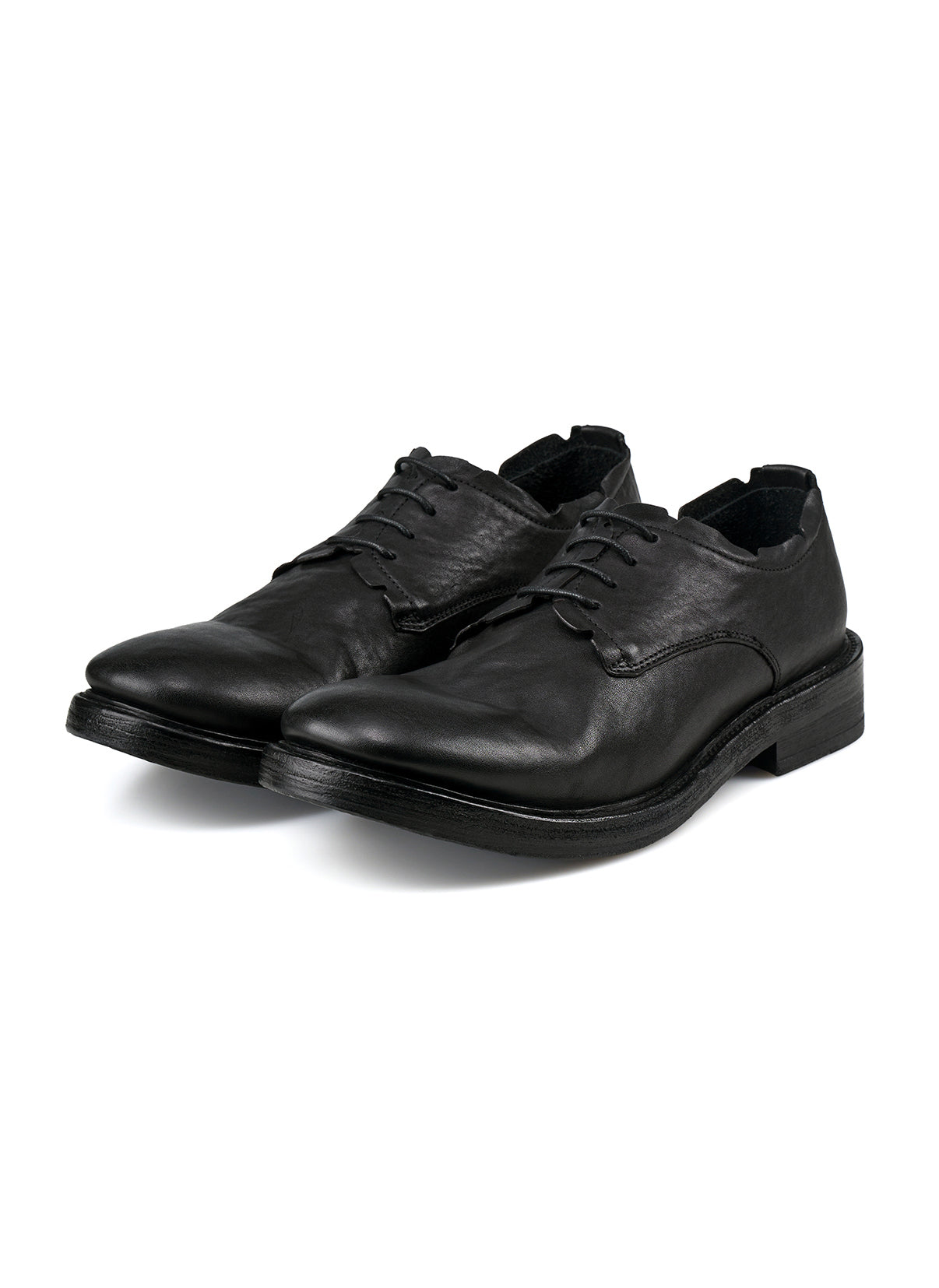 Trimmed Derby (Matt Black)