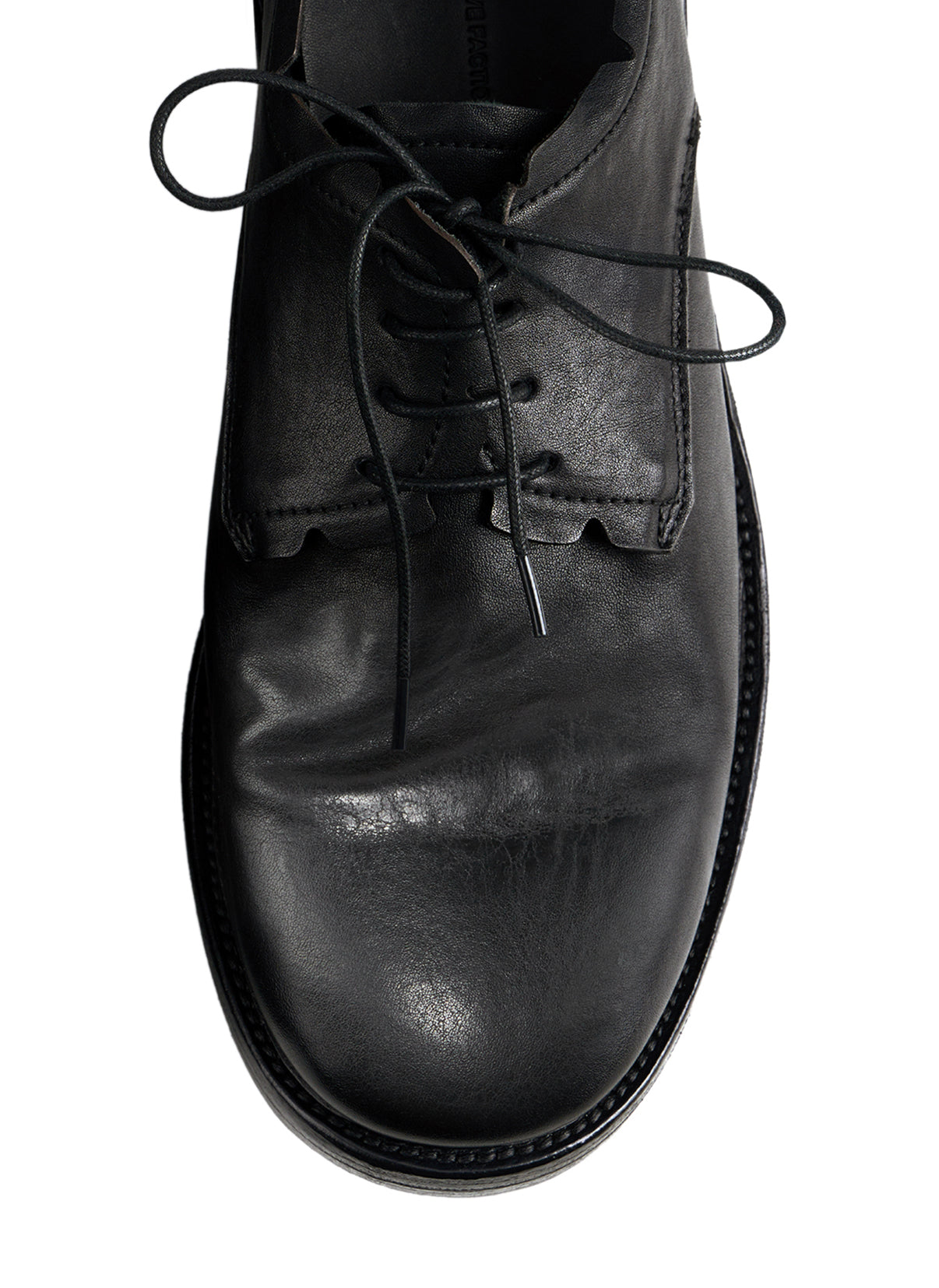 Trimmed Derby (Matt Black)
