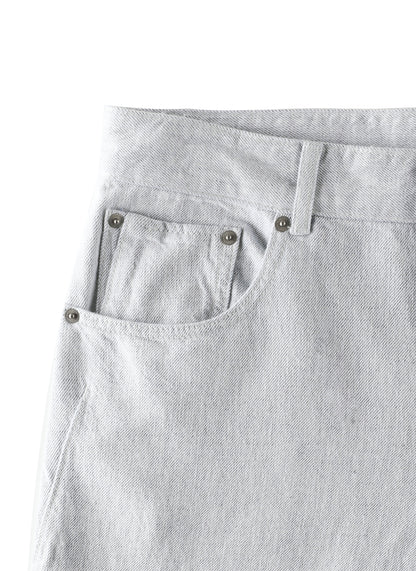 8.0 DENIM PANTS RIGHT (LIGHT GREY)