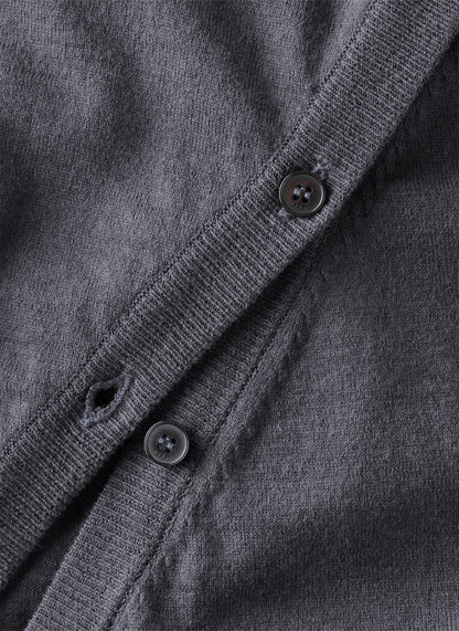 8.0 KNIT HOODIE CENTER (CHARCOAL)