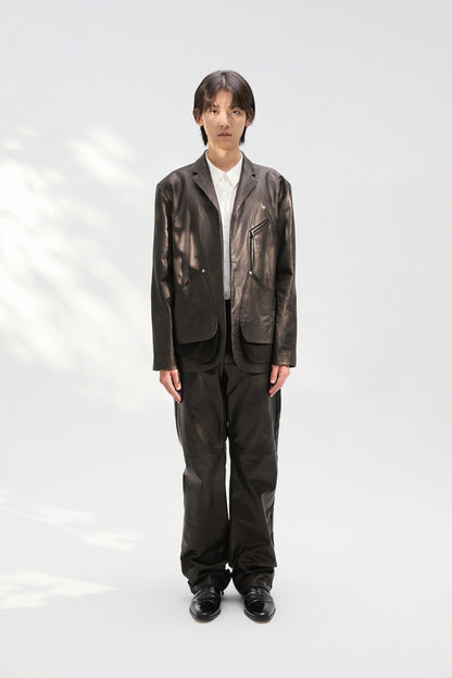 8.0 LEATHER TROUSERS RIGHT (BLACK)