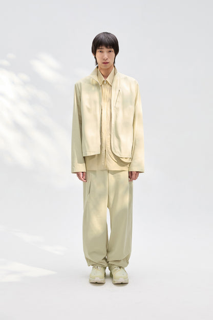 8.0 TRACK JACKET RIGHT (LIGHT YELLOW)