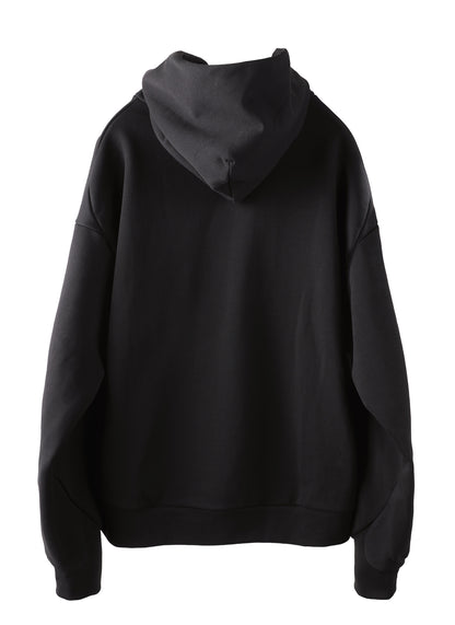 8.0 HOODIE CENTER (BLACK)