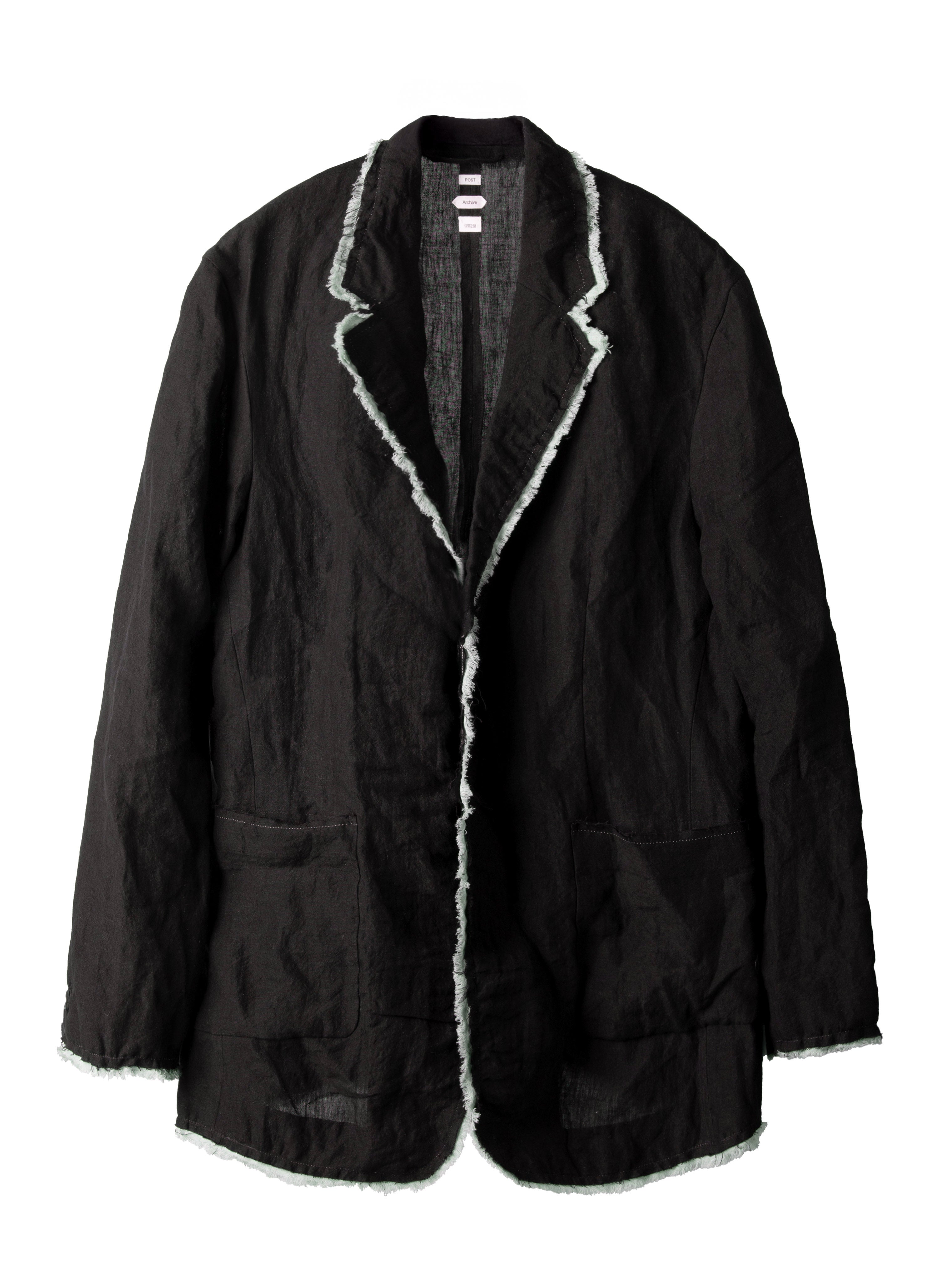 Drifter Single Jacket (2026) - Black Linen