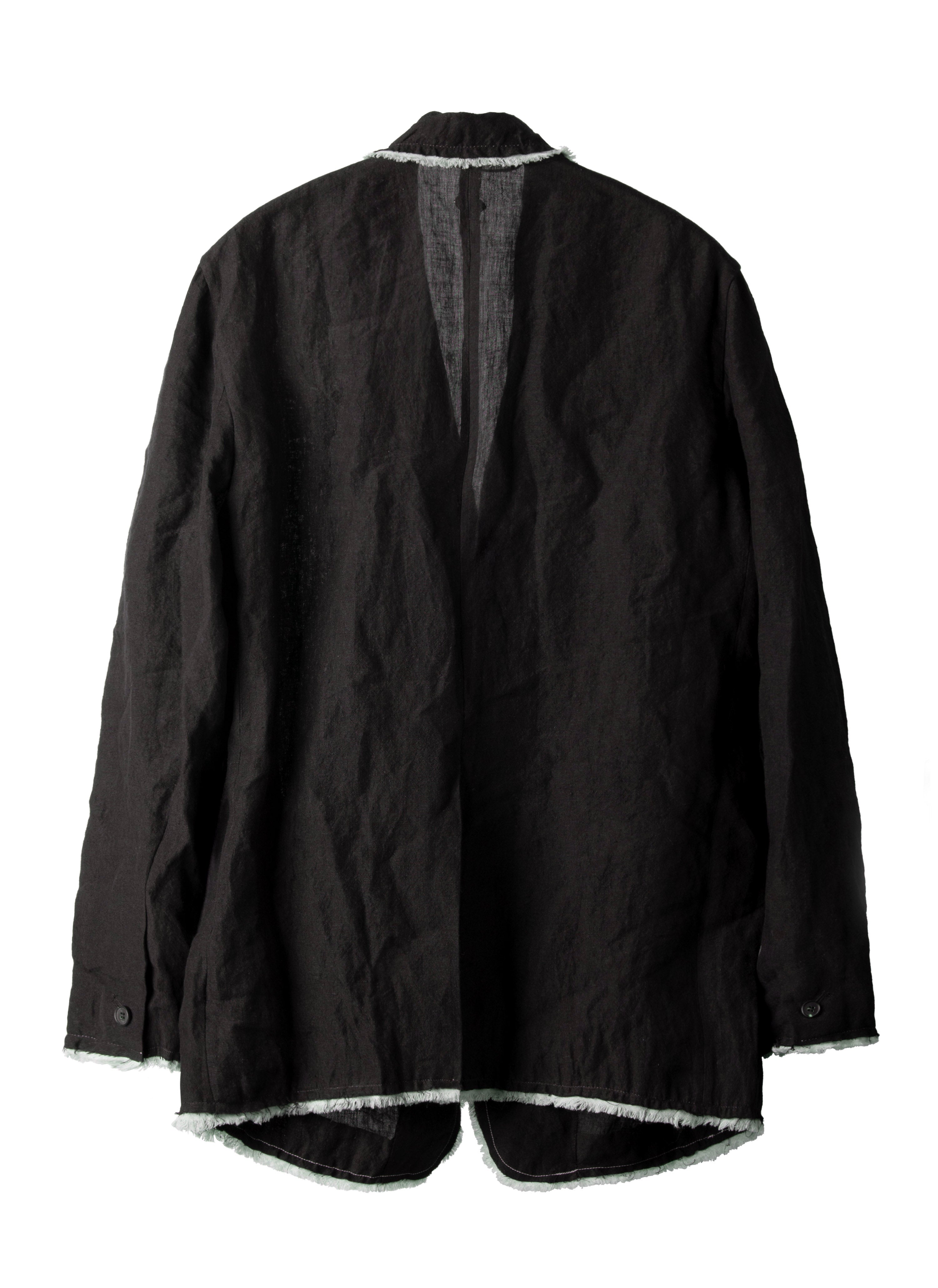 Drifter Single Jacket (2026) - Black Linen
