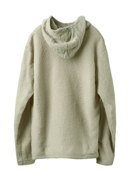 Curved Fleece Hoodie