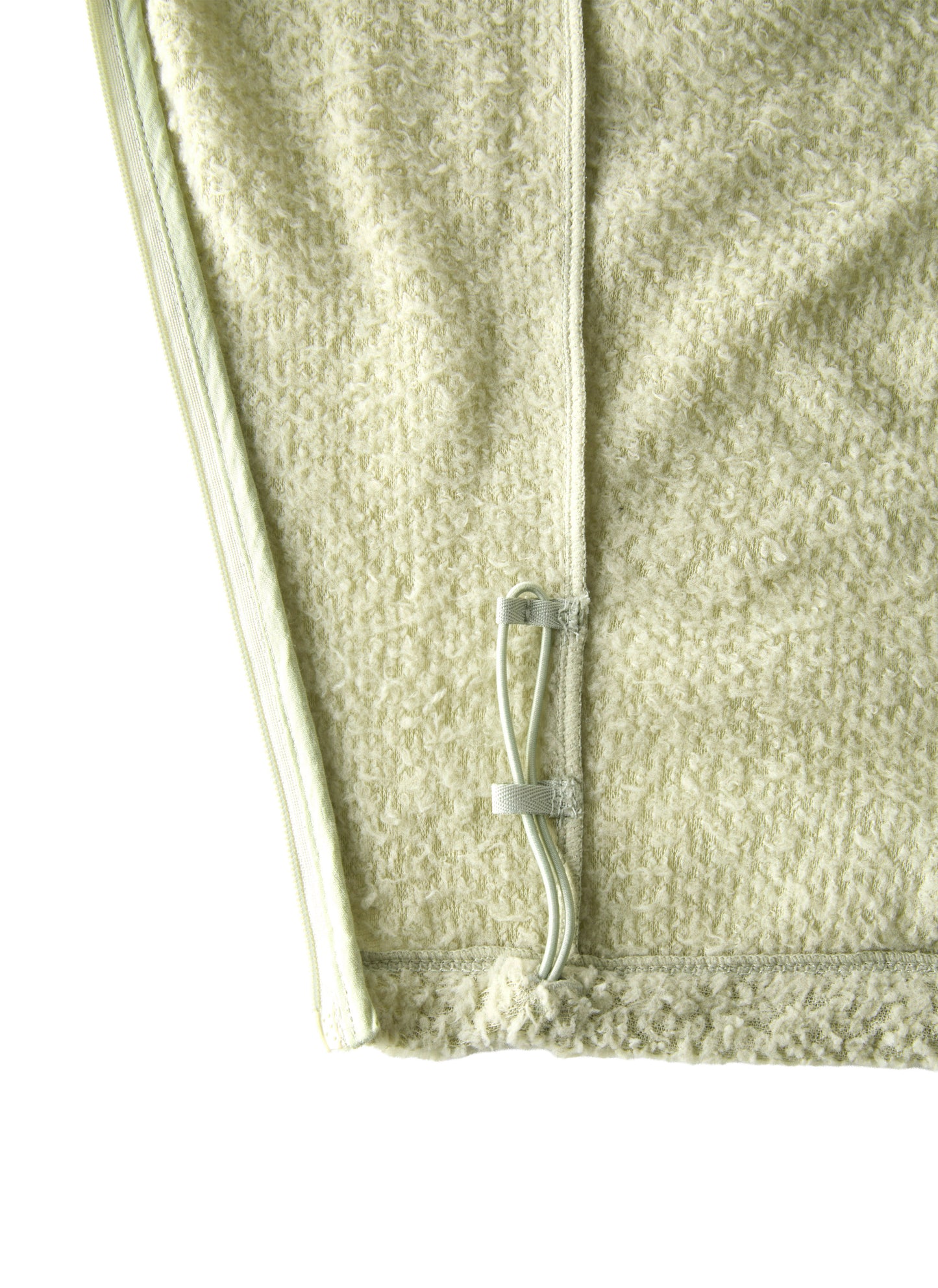 Curved Fleece Hoodie