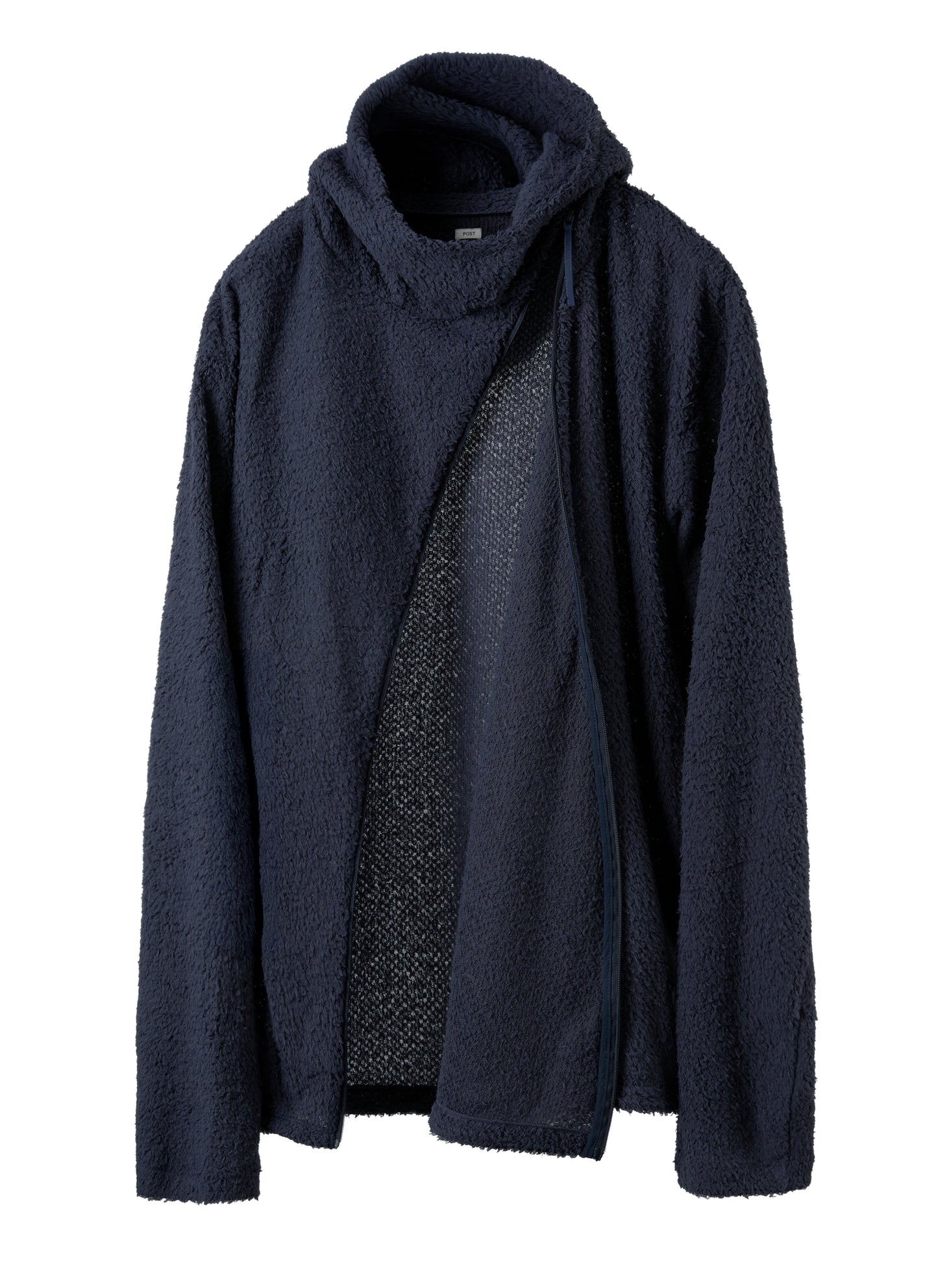Curved Fleece Hoodie