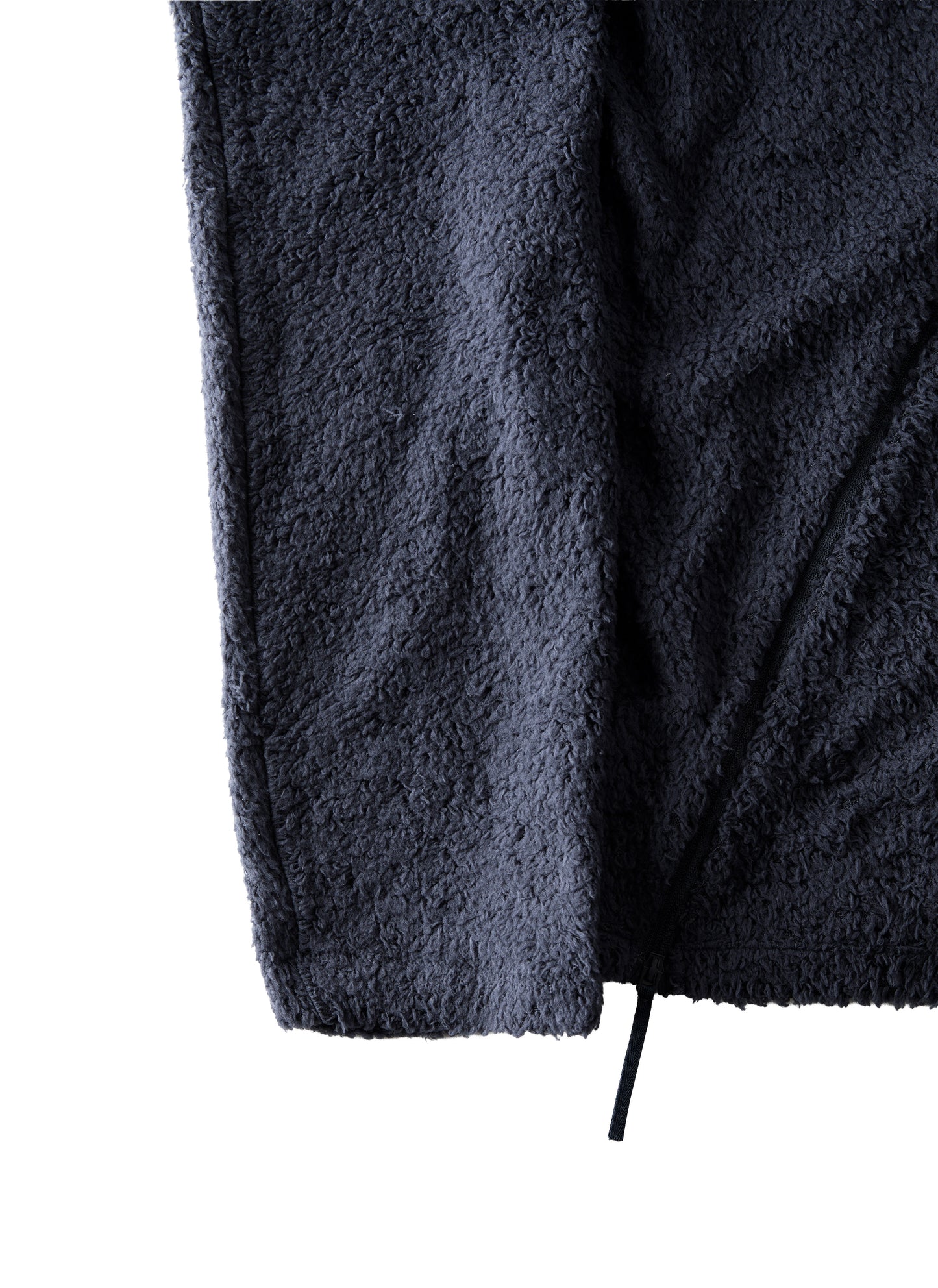 Curved Fleece Hoodie
