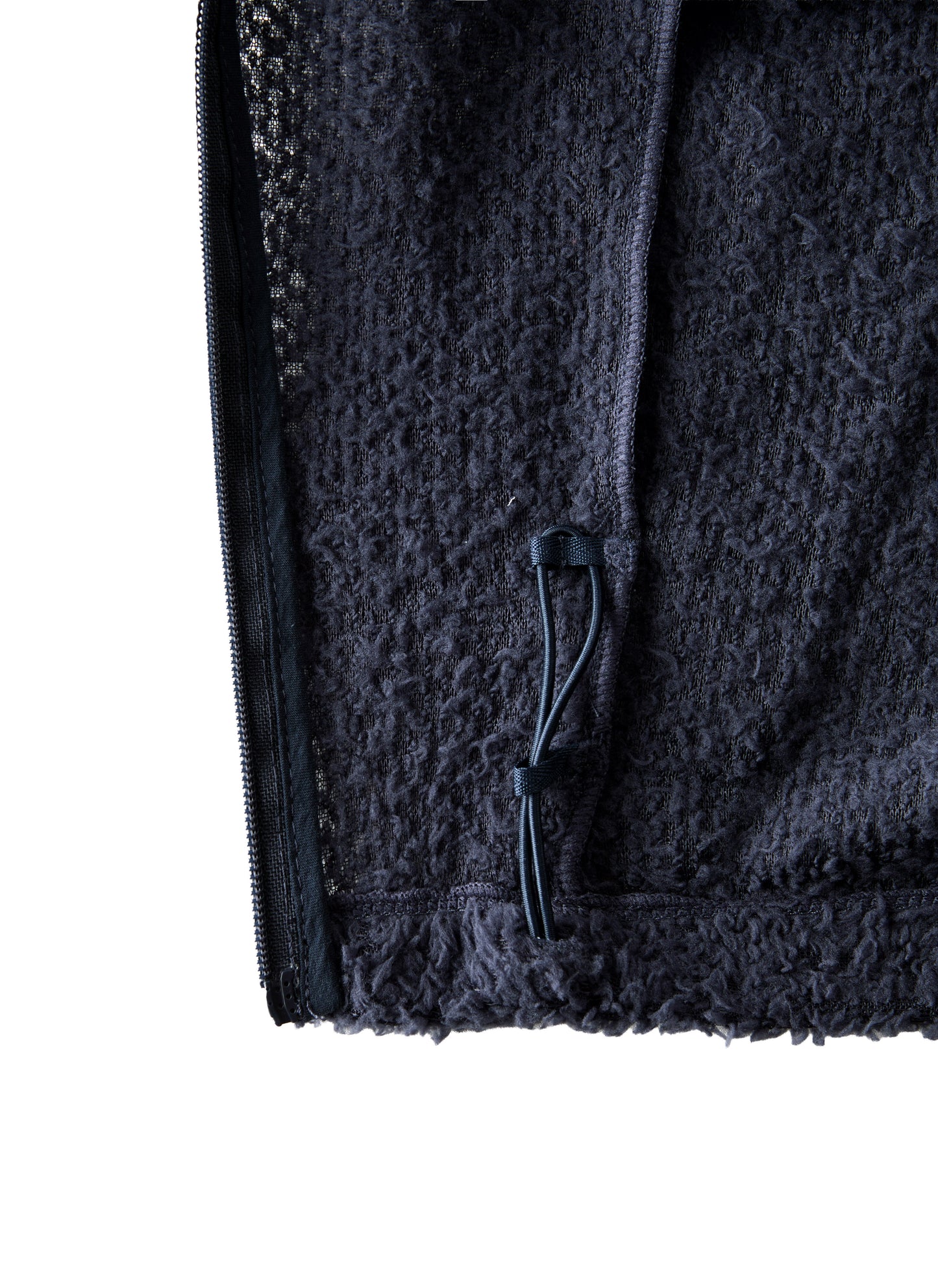 Curved Fleece Hoodie