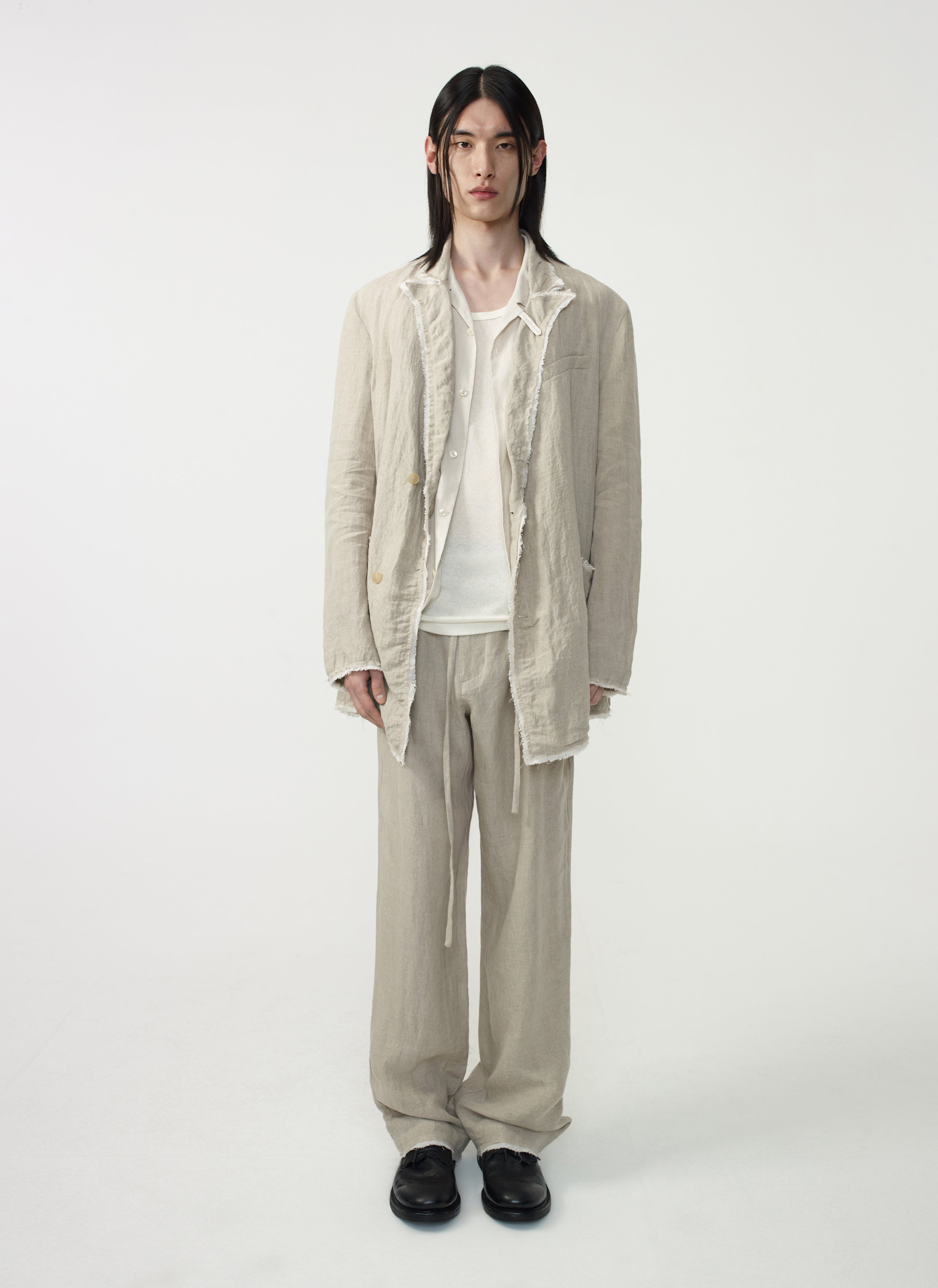 Drifter Double Jacket (2026) - Sand Linen