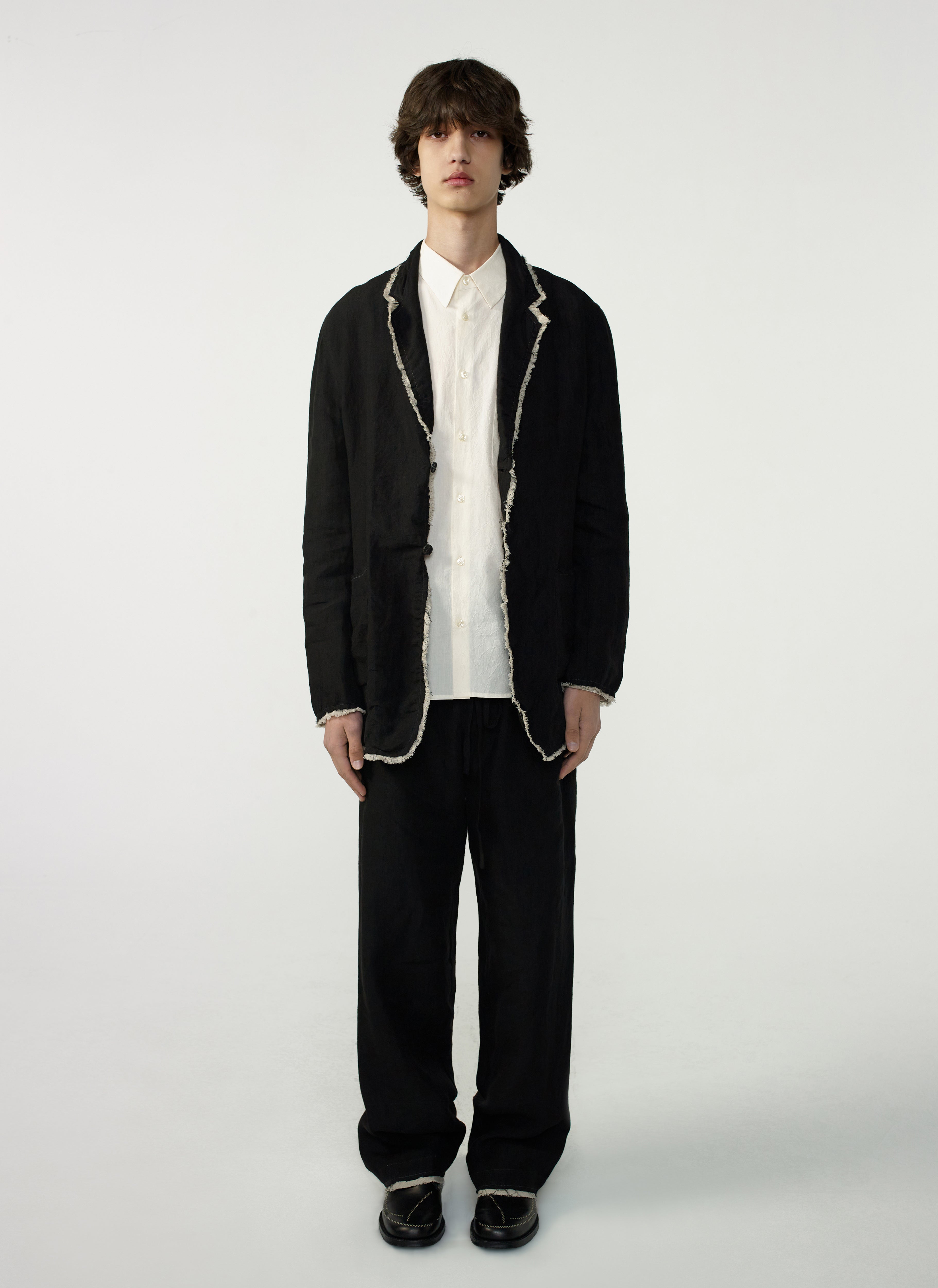 Drifter Single Jacket (2026) - Black Linen