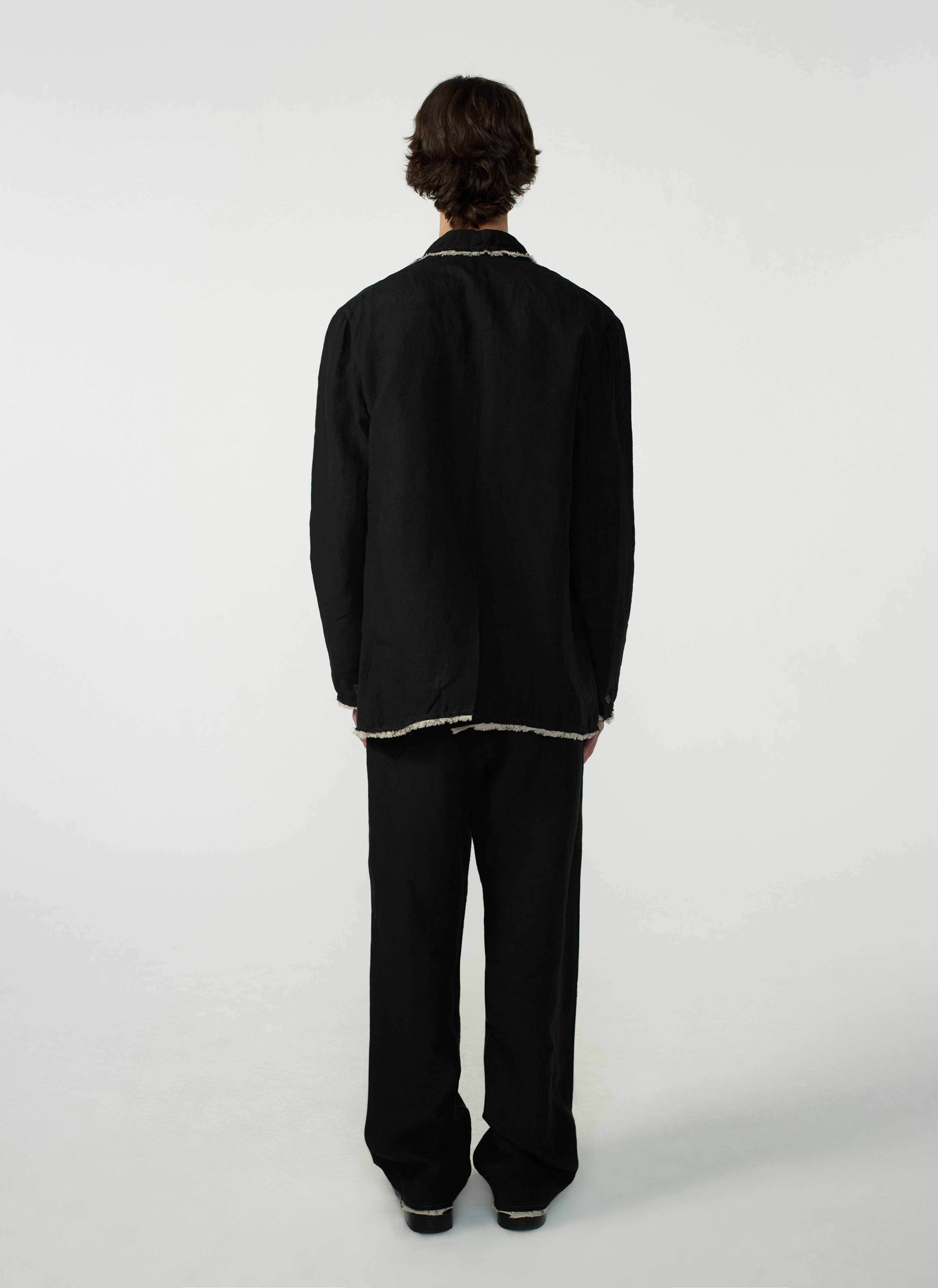 Drifter Single Jacket (2026) - Black Linen