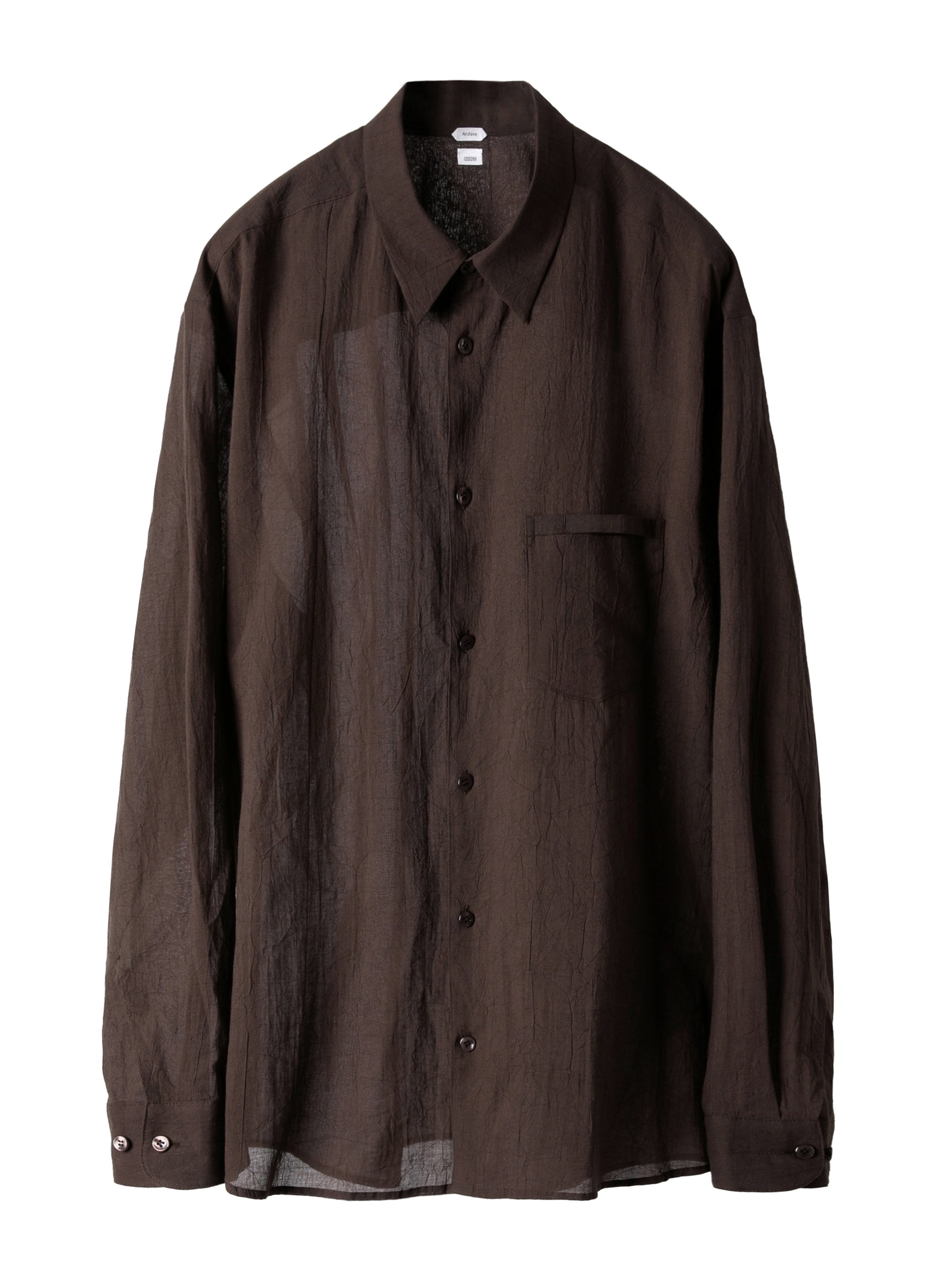 【モーガン蔵人着用】PAF Shirt Archive Brown S Shirt (Archive) - Brown