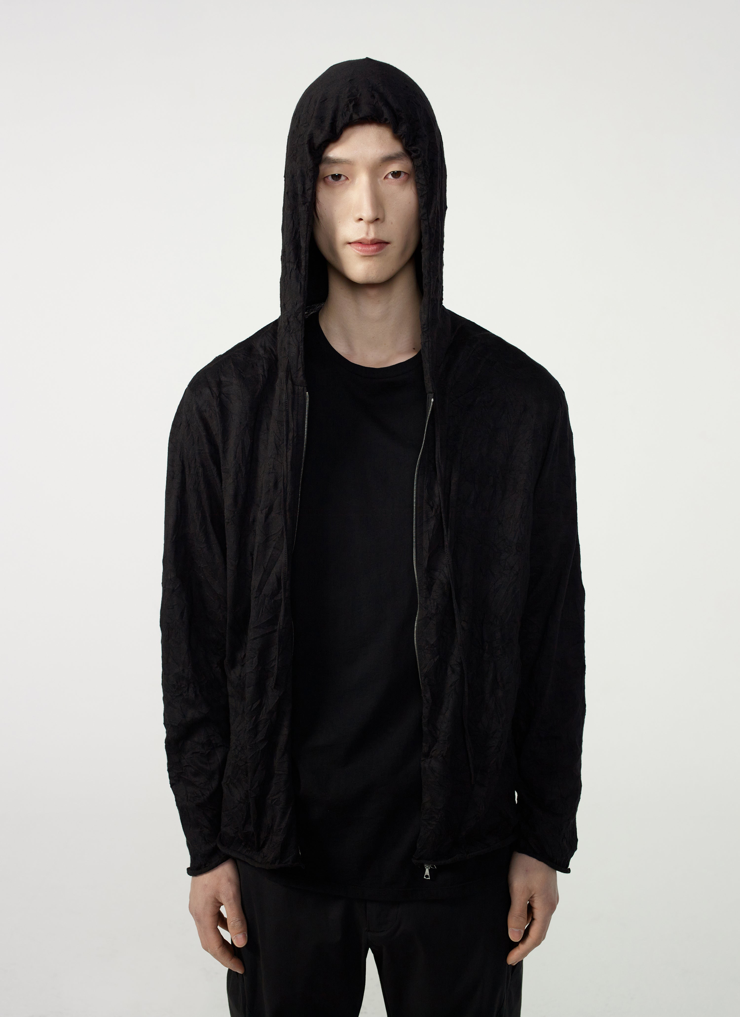 FINAL  忍者double zip hoodie archive Zip Hoodie (Archive) - Black