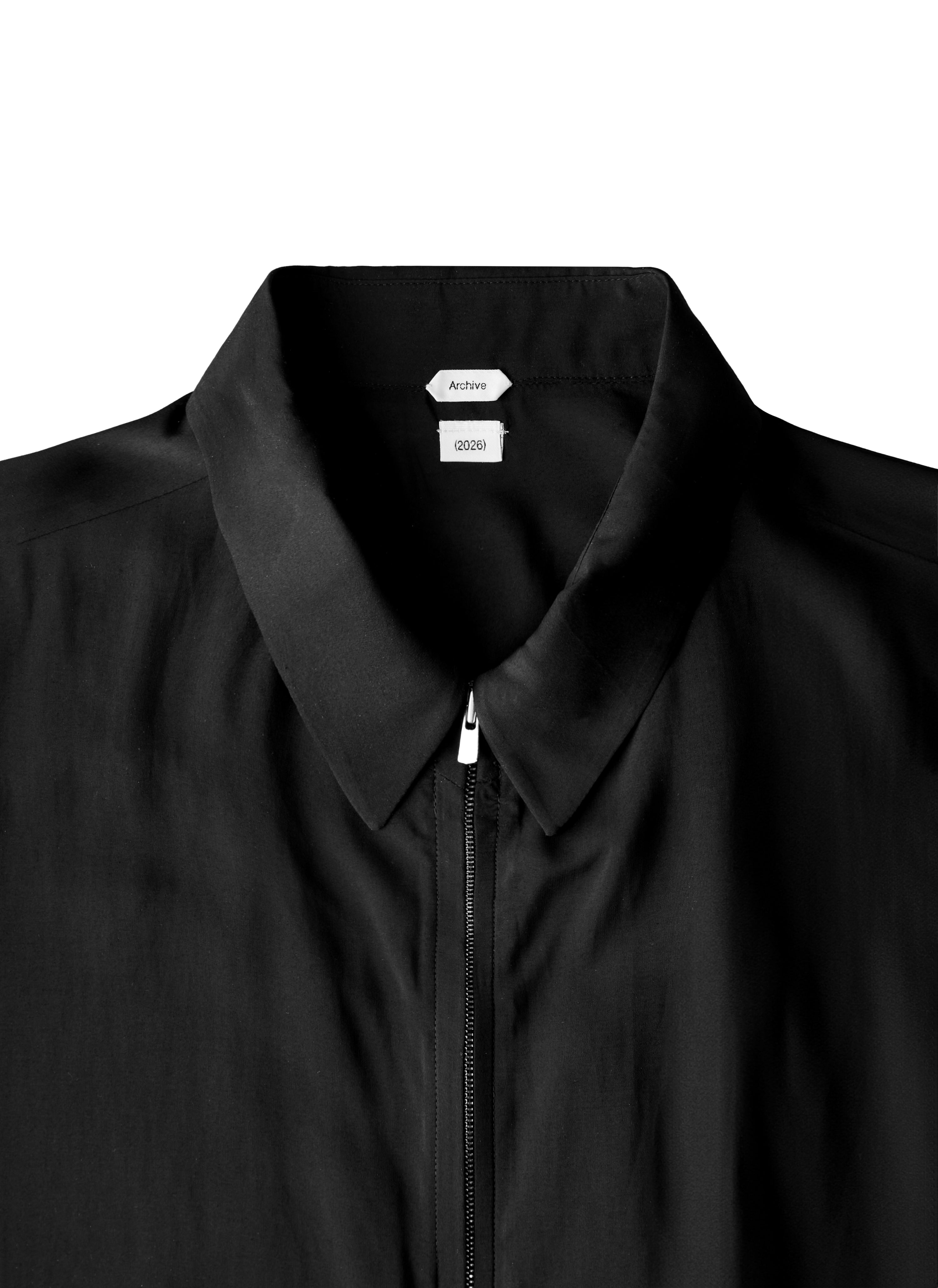 Zip Shirt (Archive) - Black