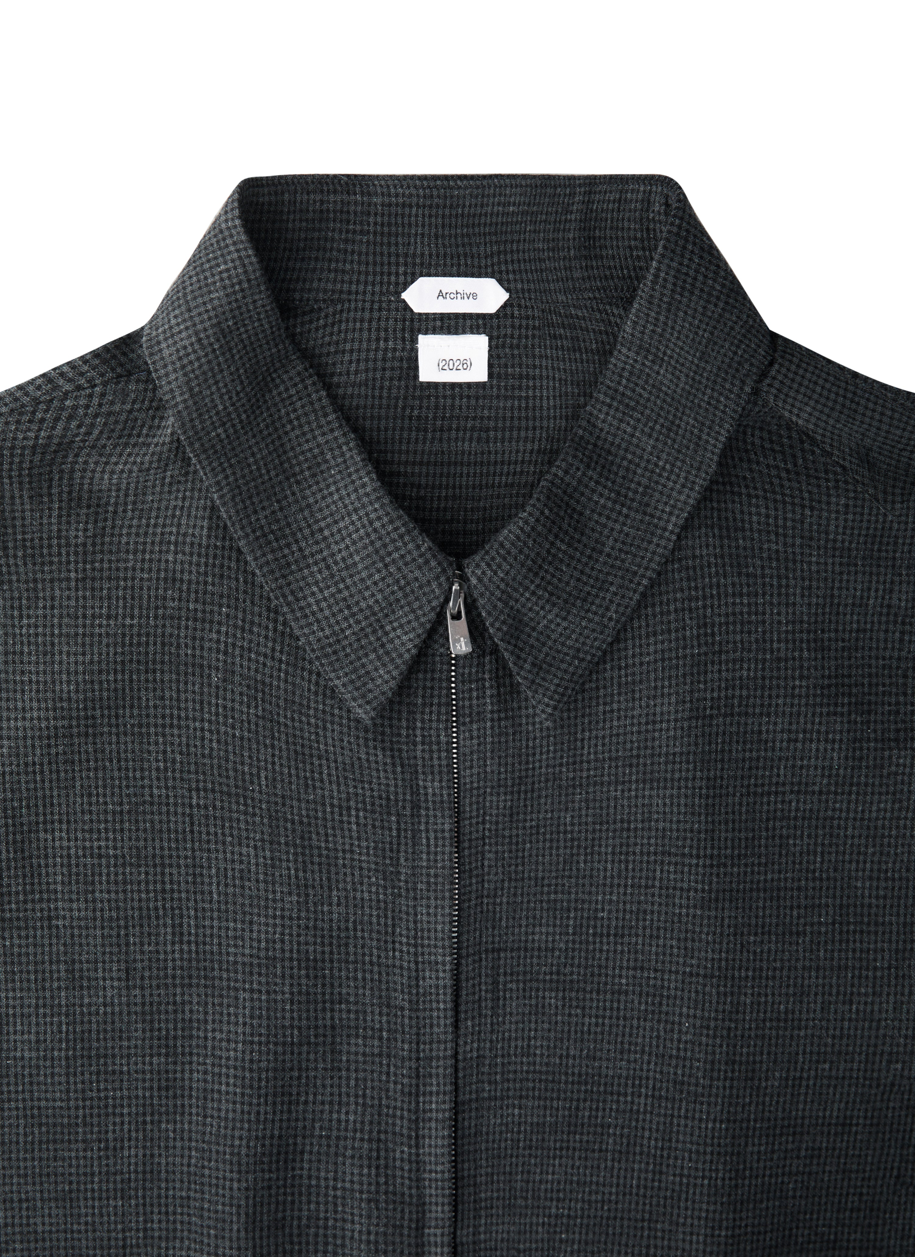 Zip Shirt (Archive) - Charcoal