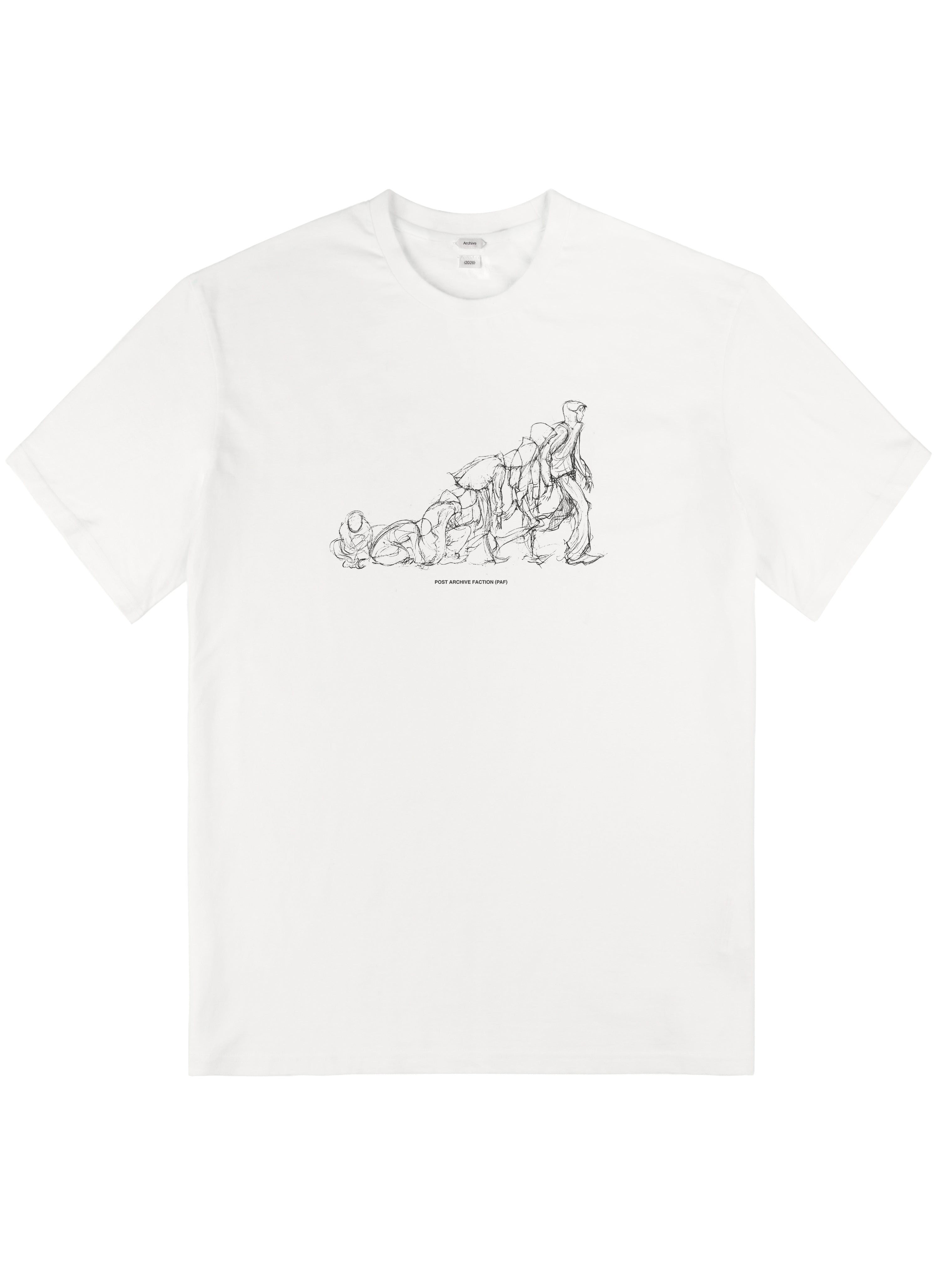 トップス POST ARCHIVE FACTION SOUVENIR TEE M Souvenir Tee 12 - White