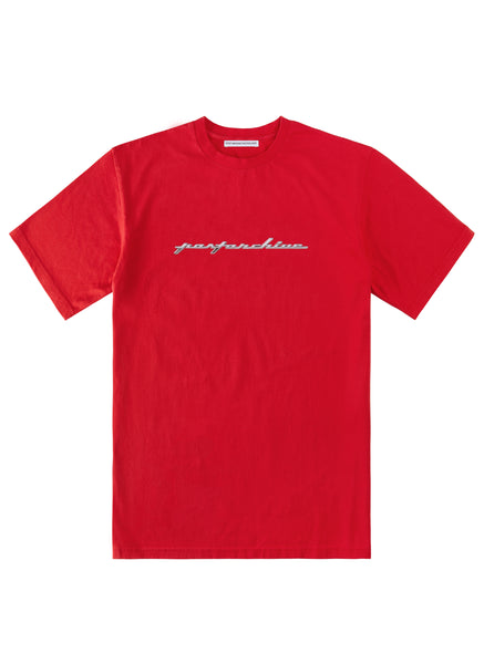 Tシャツ・カットソー POST ARCHIVE FACTION SOUVENIR TEE 4 5FT1705 SOUVENIR TEE 7 (RED)